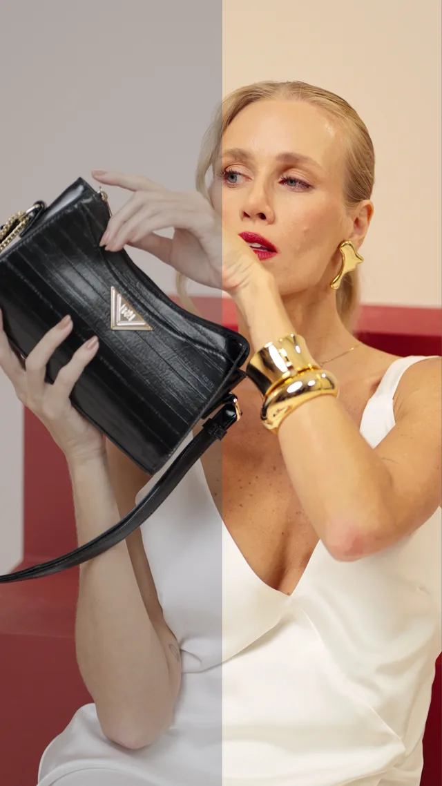 Comparativo antes e depois do Look 08