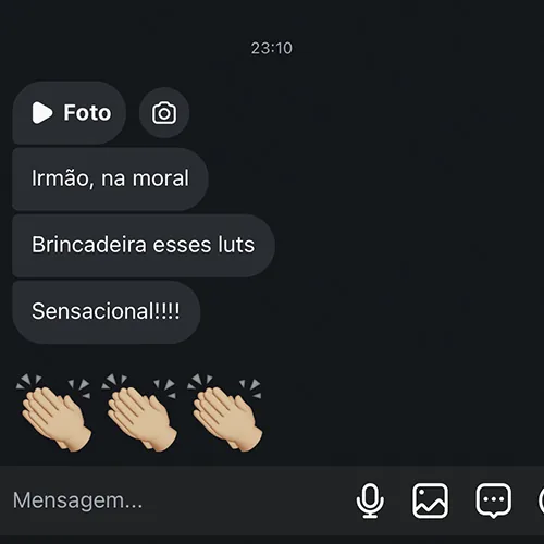 Cliente descreve os LUTs como sensacionais.