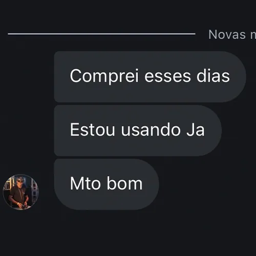 Cliente diz que comprou recentemente, já está usando e achou muito bom.